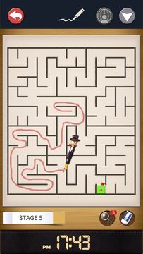 Maze : Pen Runner Game Screenshot