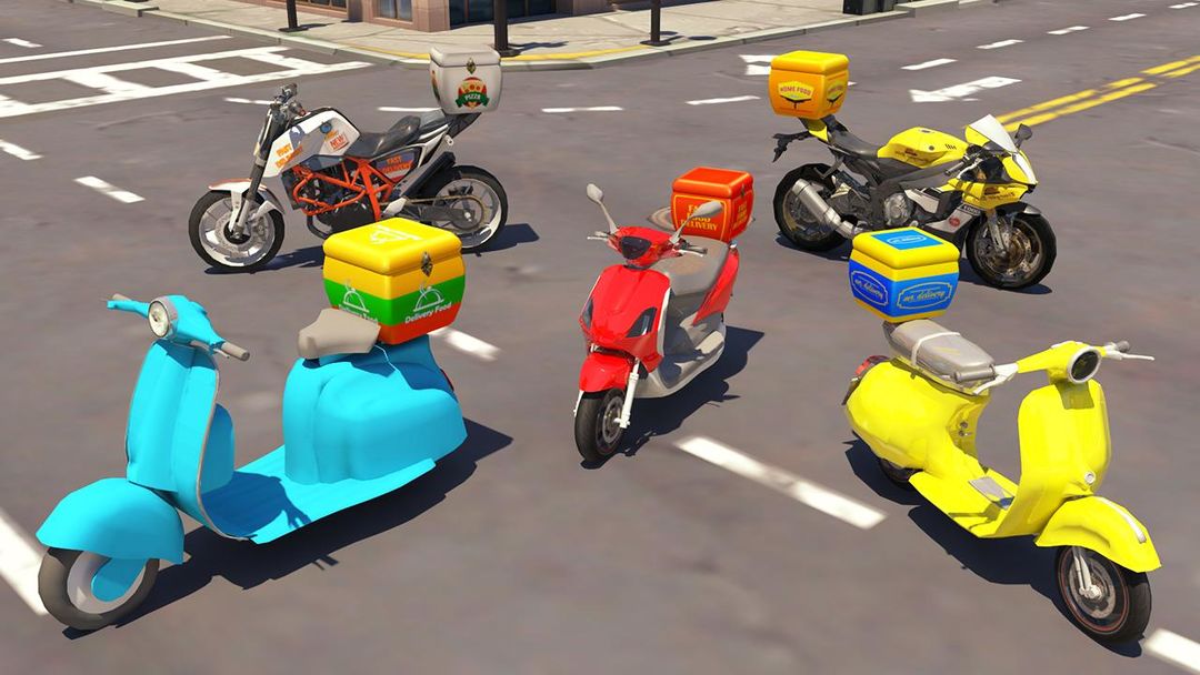 Delivery Rider screenshot game