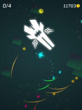 Neon Plane Game Screenshot