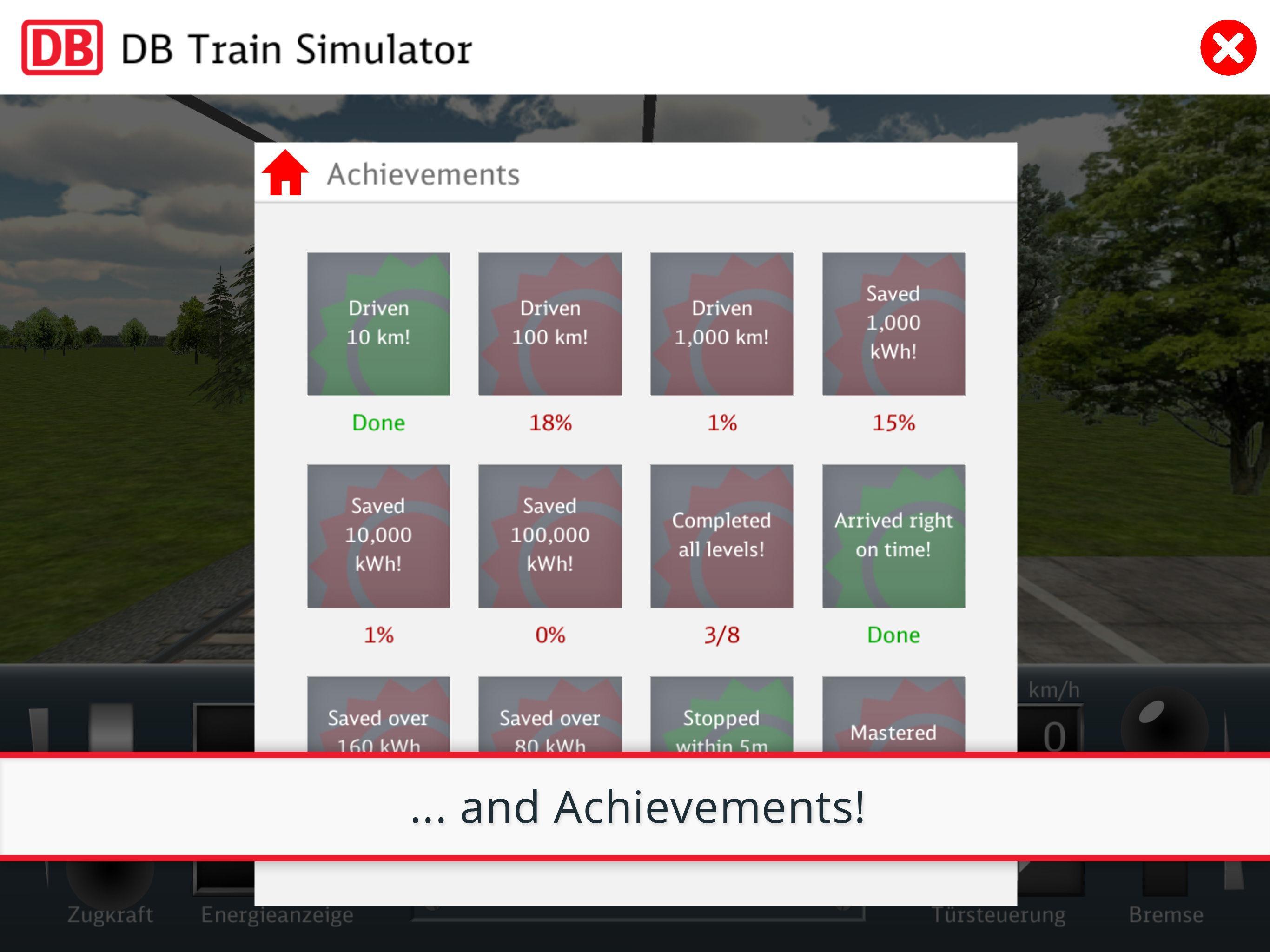 DB Train Simulator ภาพหน้าจอเกม