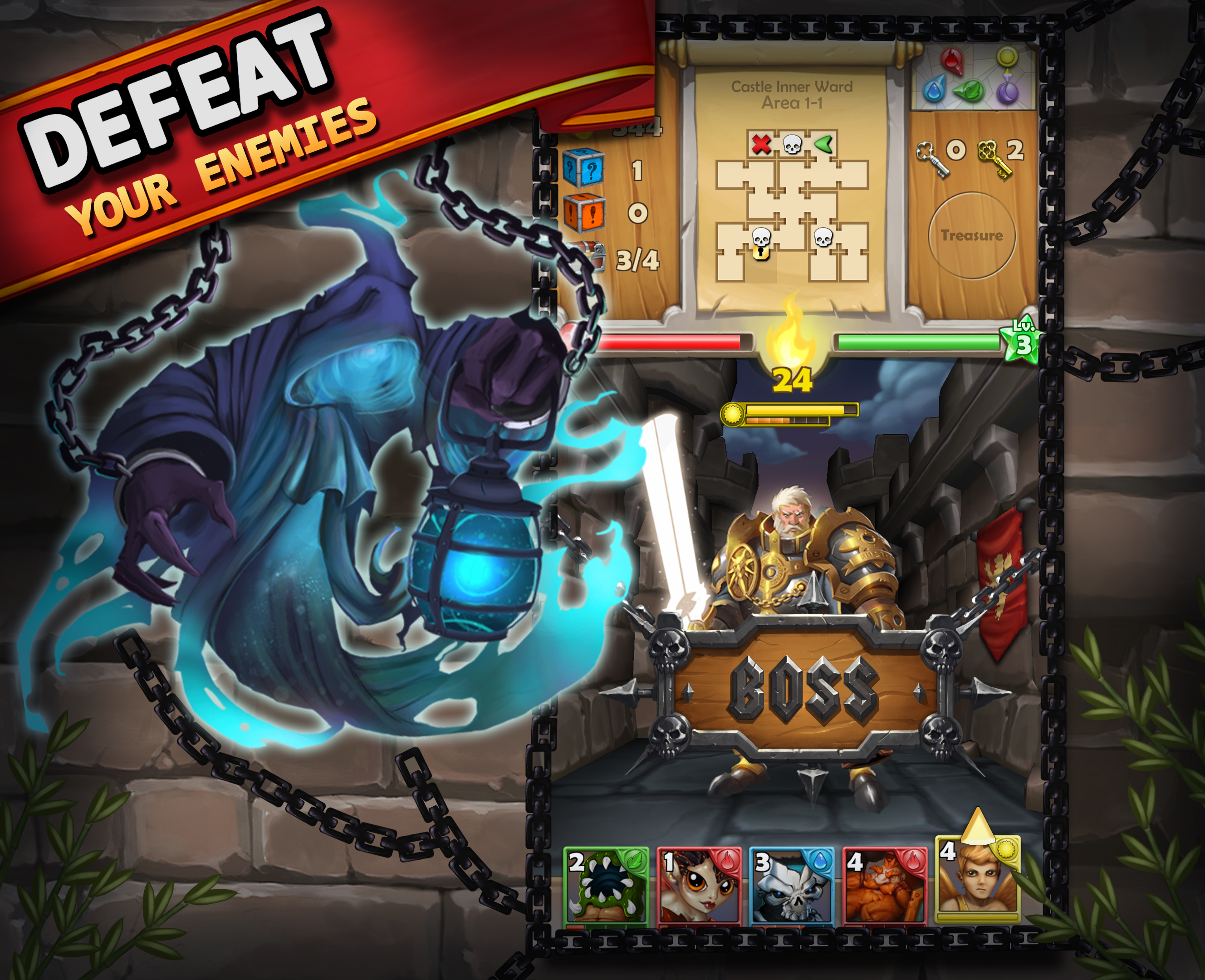 Dungeon Monsters - Action RPG 게임 스크린샷