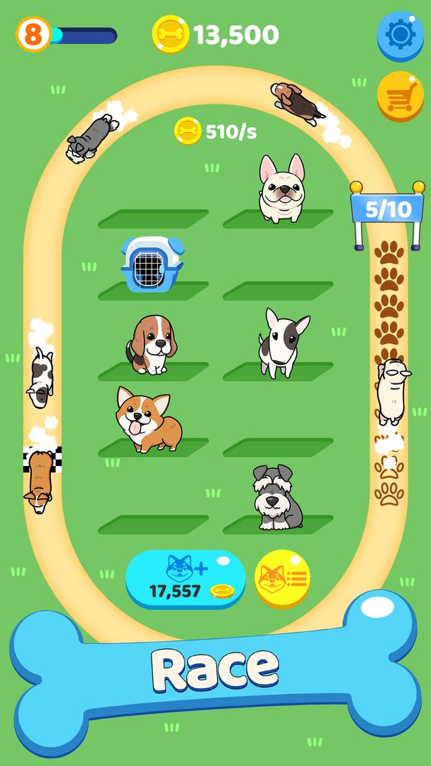 Screenshot of Merge Dogs