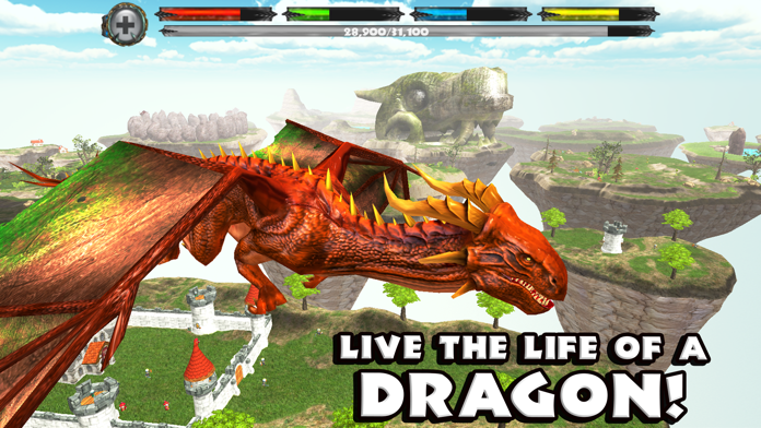 Screenshot 1 of Mondo dei draghi: simulatore 3D 