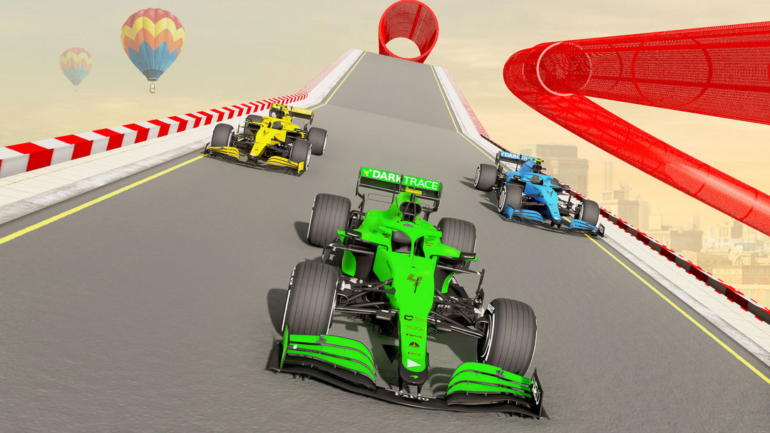 Screenshot of Stunt Formula Car Racing Game