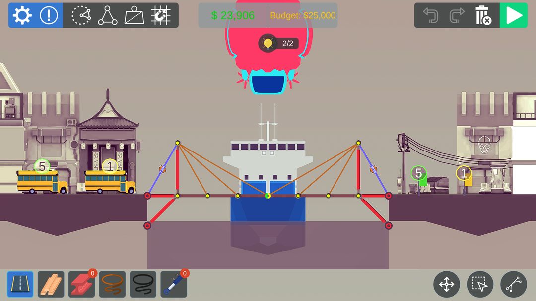 Screenshot of Bad Bridge