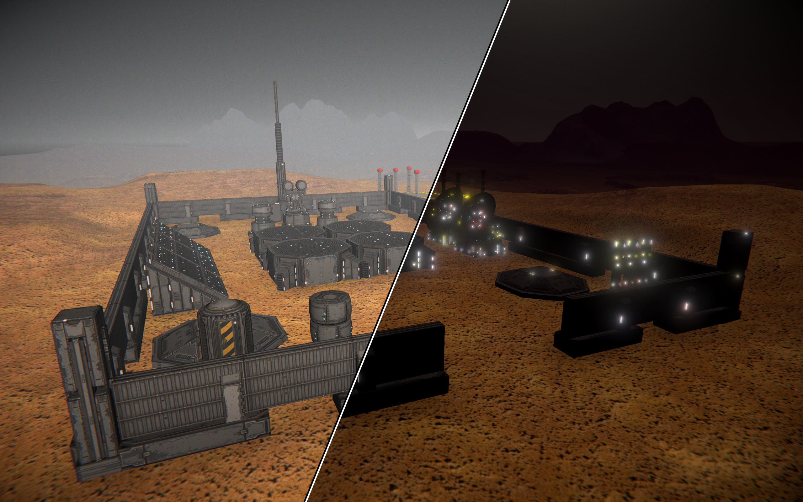 Space Construction Simulator-Mars Colony Survival Game Screenshot