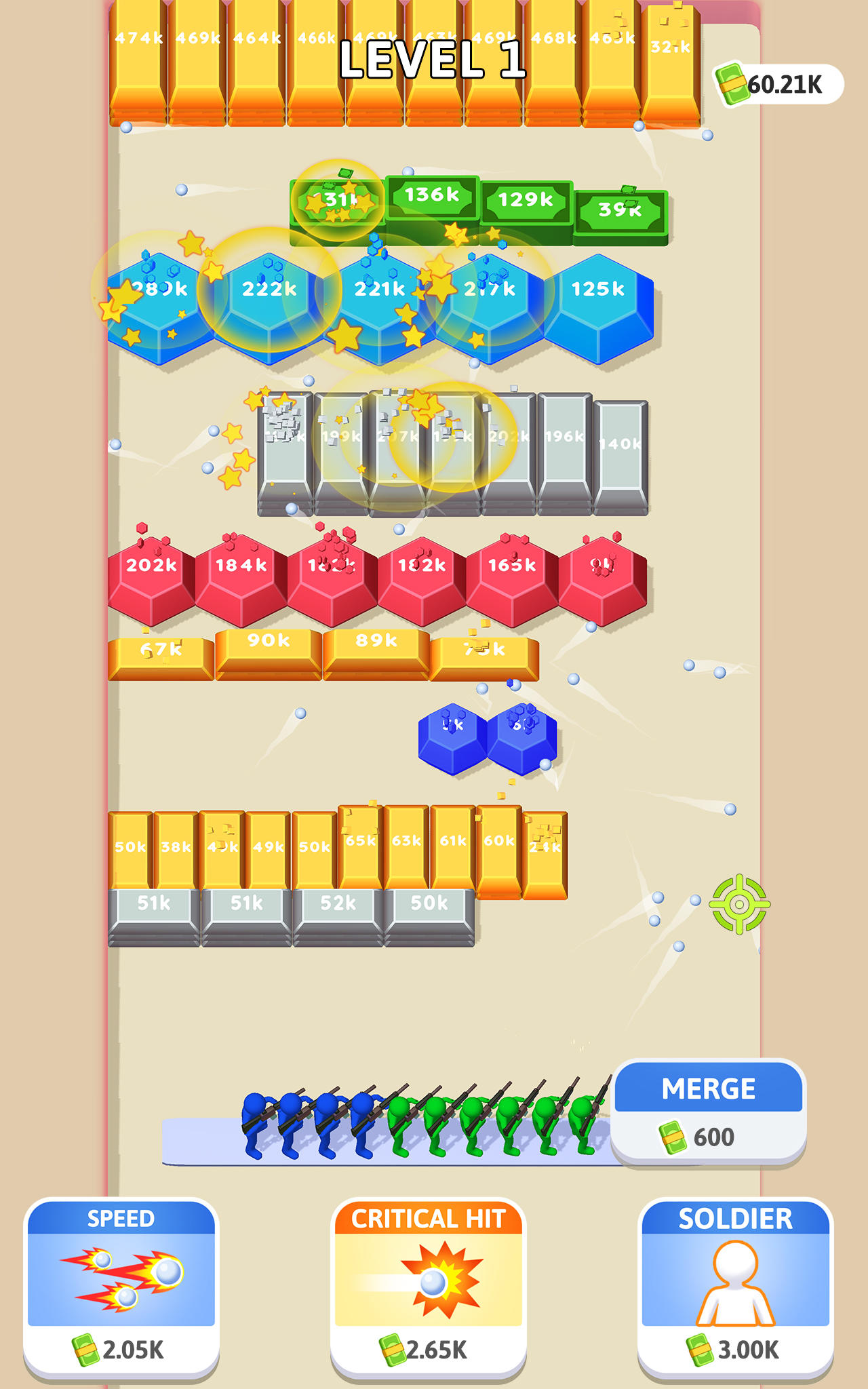 Idle Money Shooter Game Screenshot
