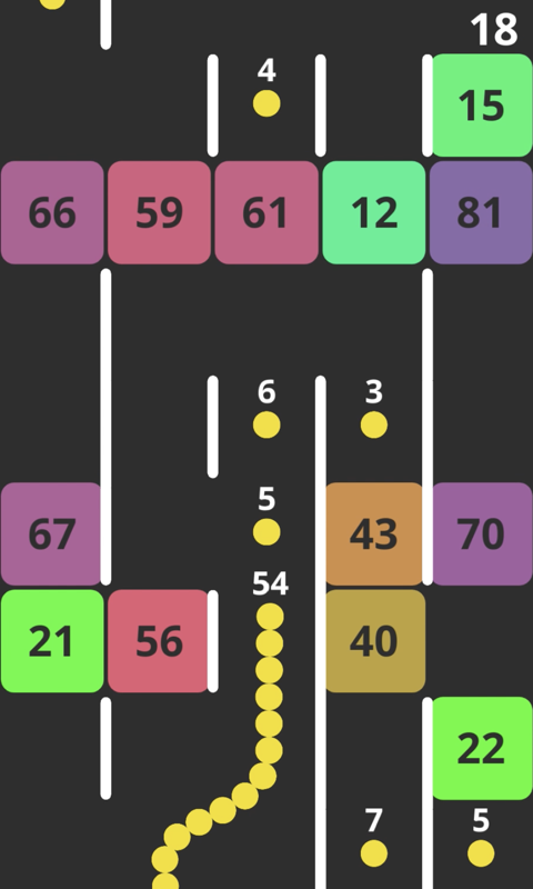 Balls VS Bricks Game Screenshot