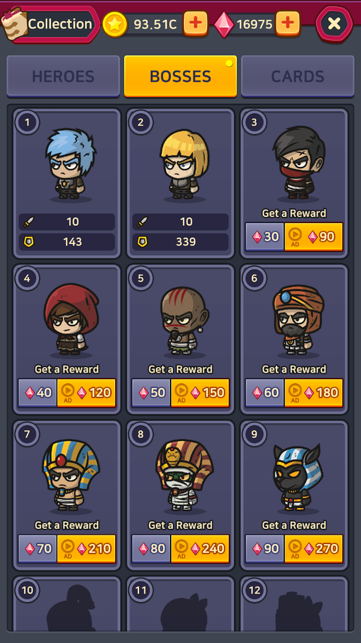 Merge Battle Heroes Game Screenshot