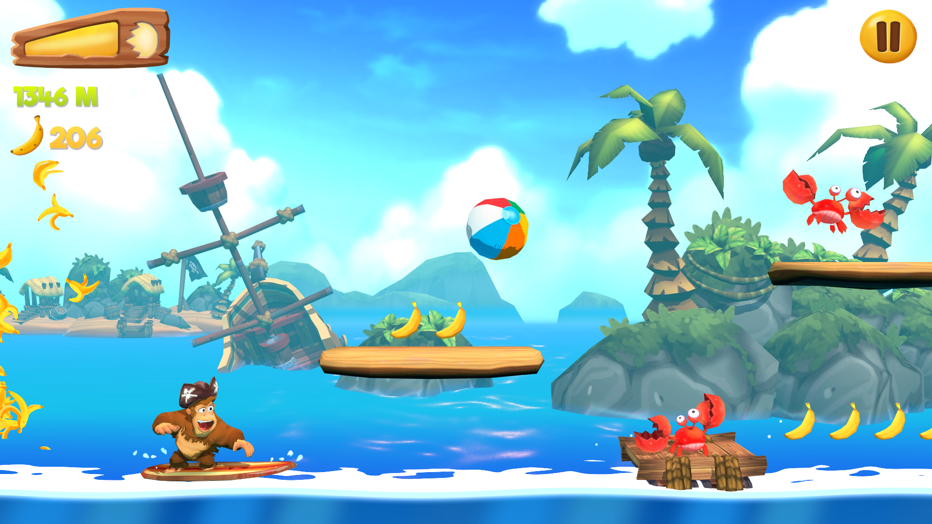 Banana Kong 2 Game Screenshot