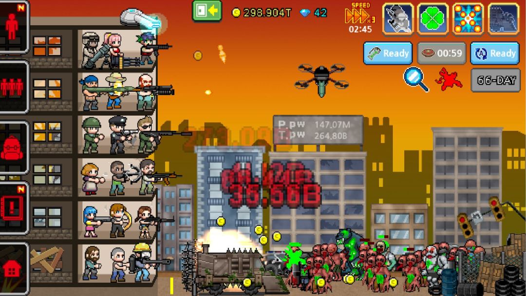 Screenshot of 100 DAYS - Zombie Invasion