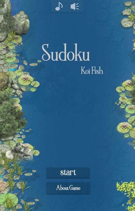 Suduku koi fish Game Screenshot