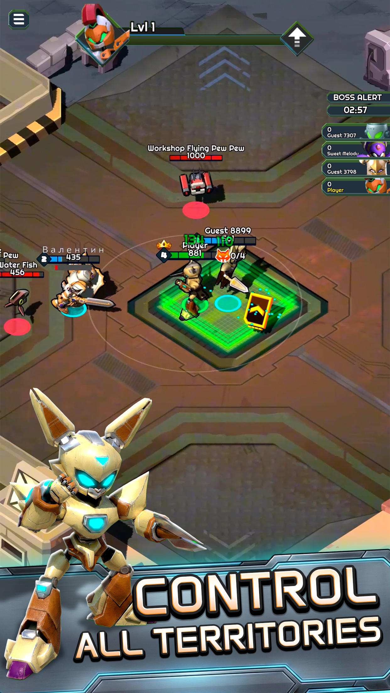 Mybots Game Screenshot