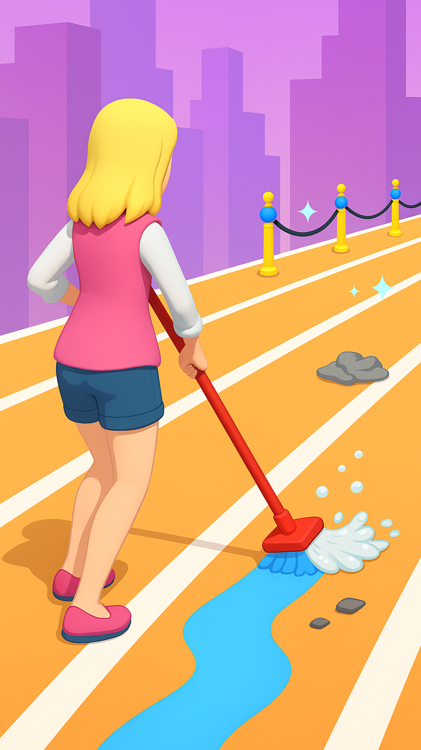 Mop Rush 3D Latest Version for Android/iOS APK - TapTap