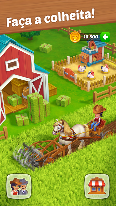 Screenshot 1 of Wild West: atualizar a fazenda 