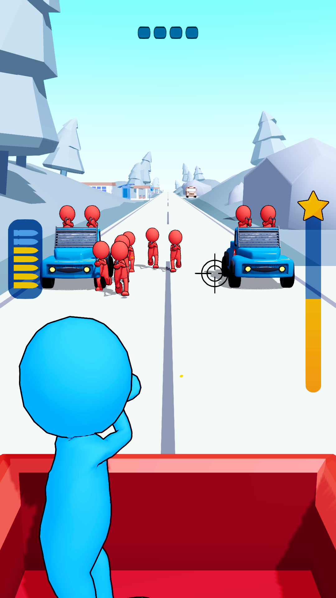 Clash Road 3D Game Screenshot