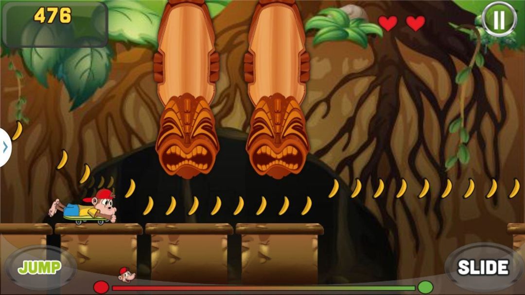 Screenshot of Monkey Skater