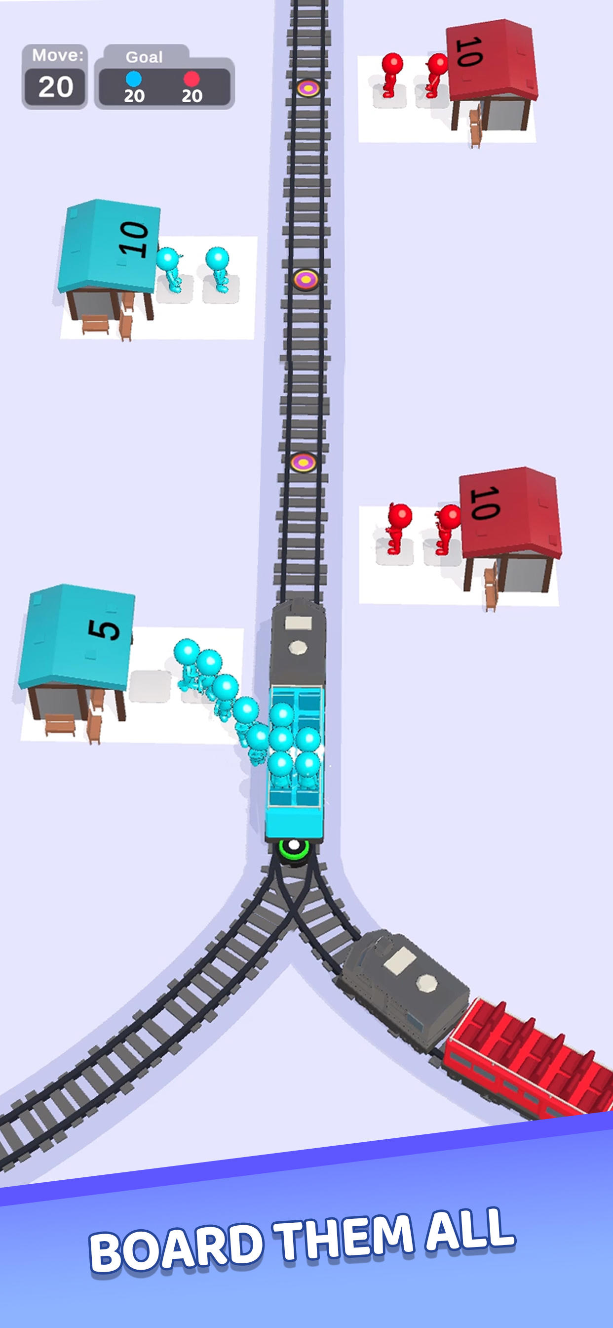 Train Jam Escape: Traffic 3D Game Screenshot