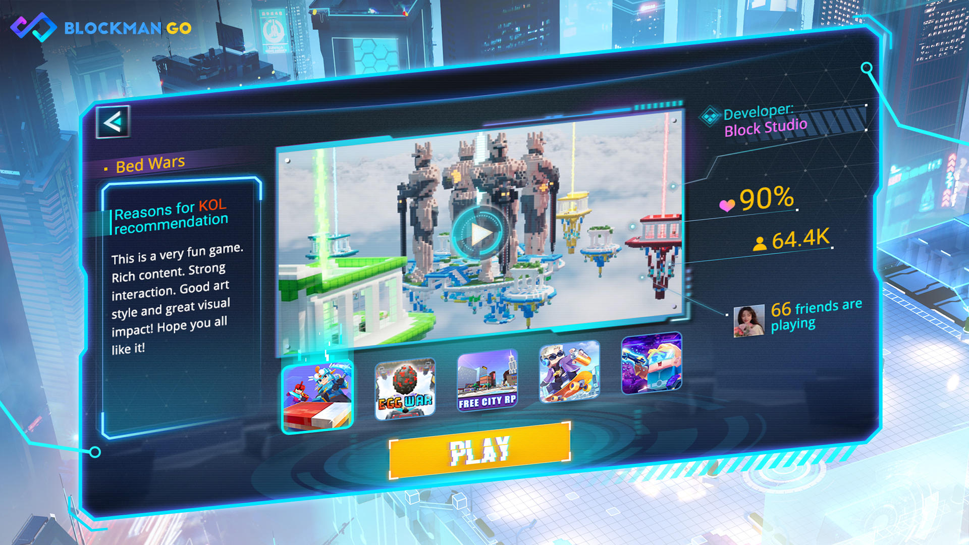 Garena Blockman GO Latest Version for Android/iOS - TapTap