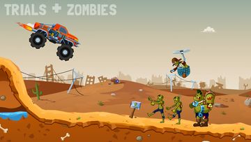 Zombie Road Trip Trials Game Screenshot