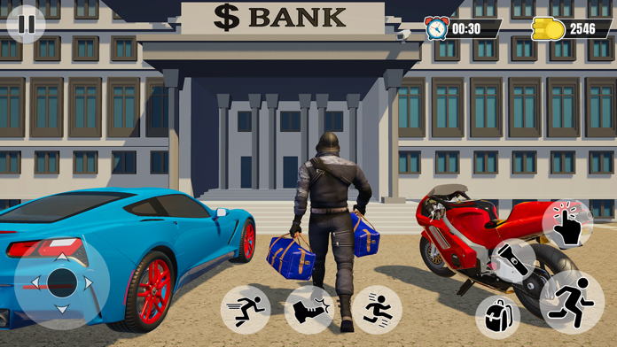 Thief Simulator Bank Robbery Game Screenshot