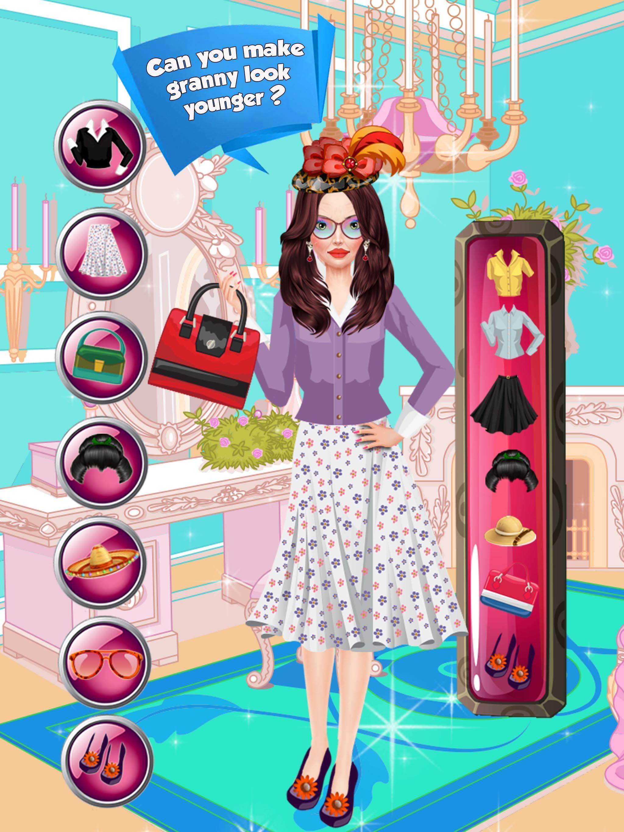 Grandmommy Makeover Spa Salon ภาพหน้าจอเกม