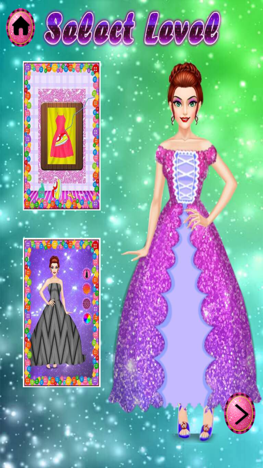Stylist Fashion: Dress Up Game Game Screenshot