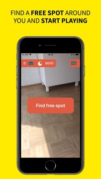 Dunk Ball AR Game Screenshot