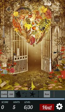 Hidden Object September Secret Game Screenshot