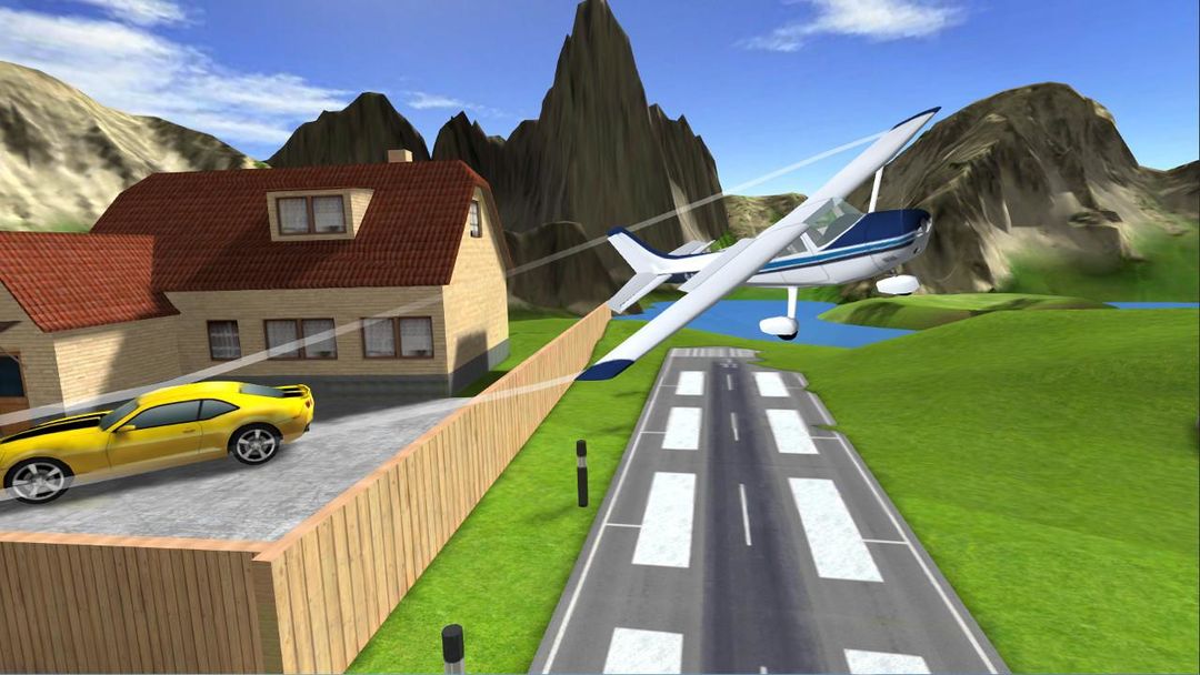 Airplane Flight Simulator RC 게임 스크린 샷