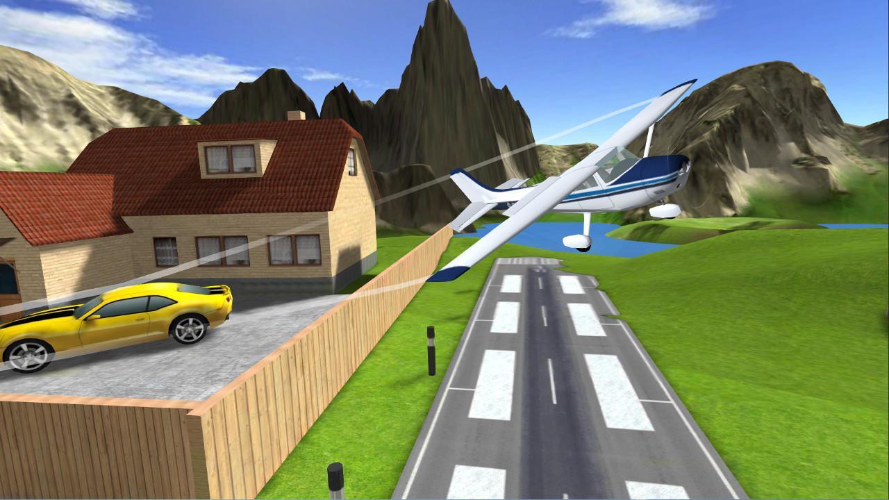 Cuplikan Layar Game Airplane Flight Simulator RC