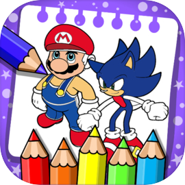 sonic coloring book