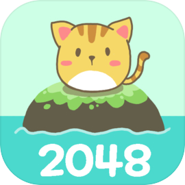2048 Kitty Cat Island