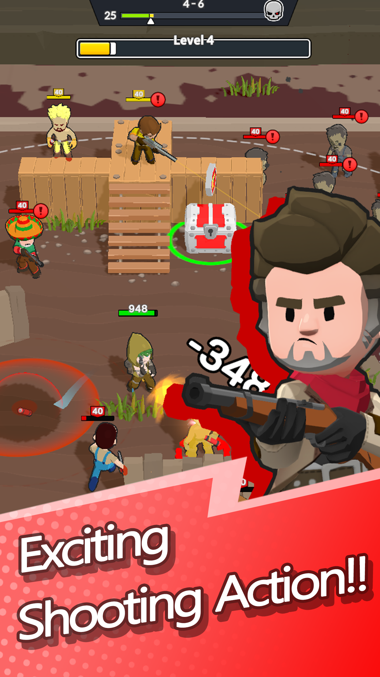 Gun Shot Rumble Beside ภาพหน้าจอเกม