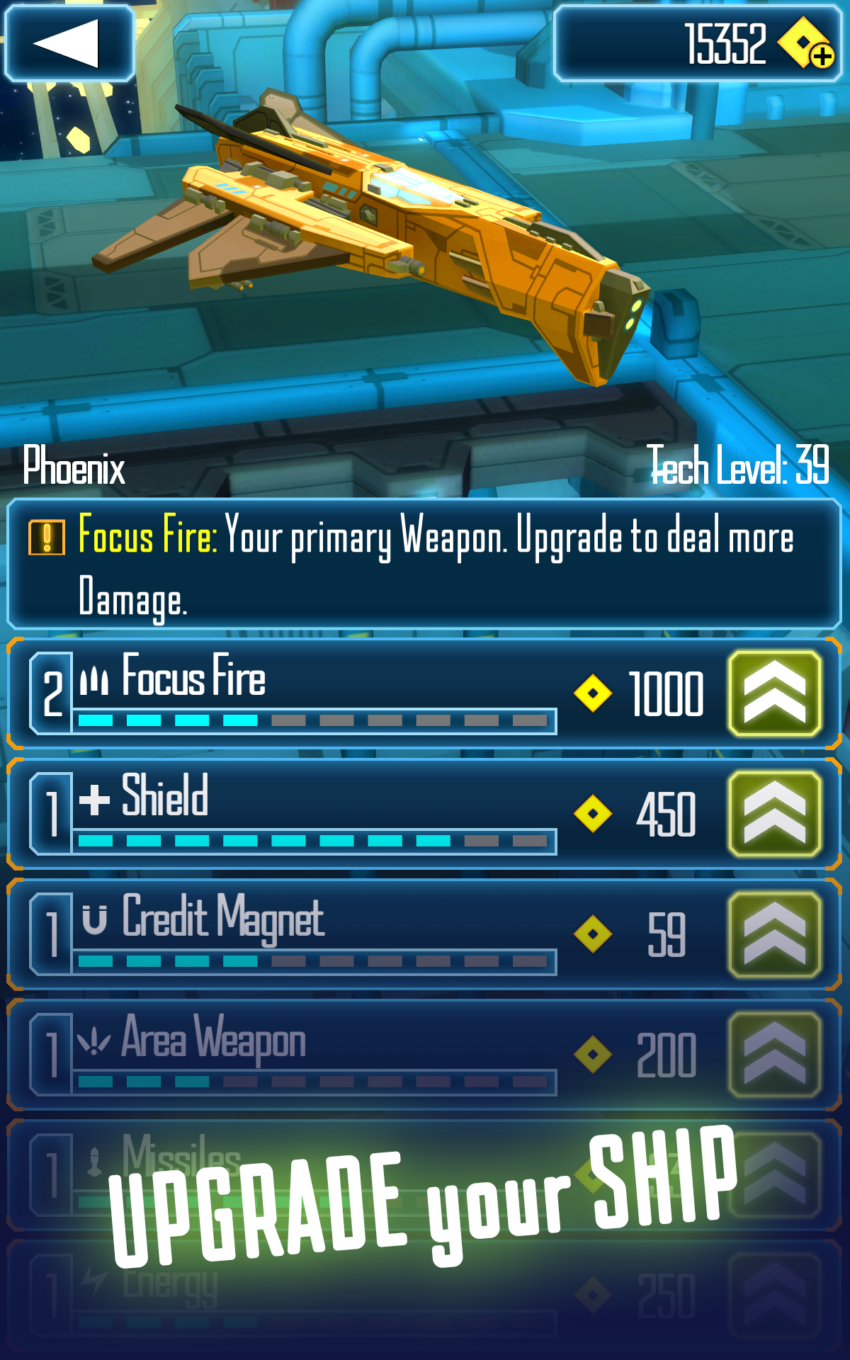 Hyper Force - Space Shooter Game Screenshot