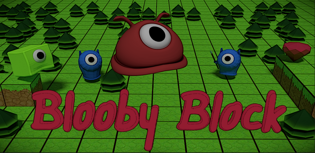 Banner of Blooby Block: avventura cubo 