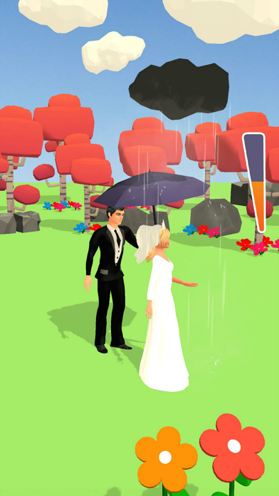 Wedding Rush 3D! Game Screenshot