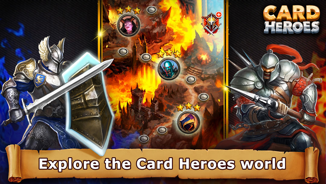 Card Heroes: TCG/CCG deck Wars screenshot game
