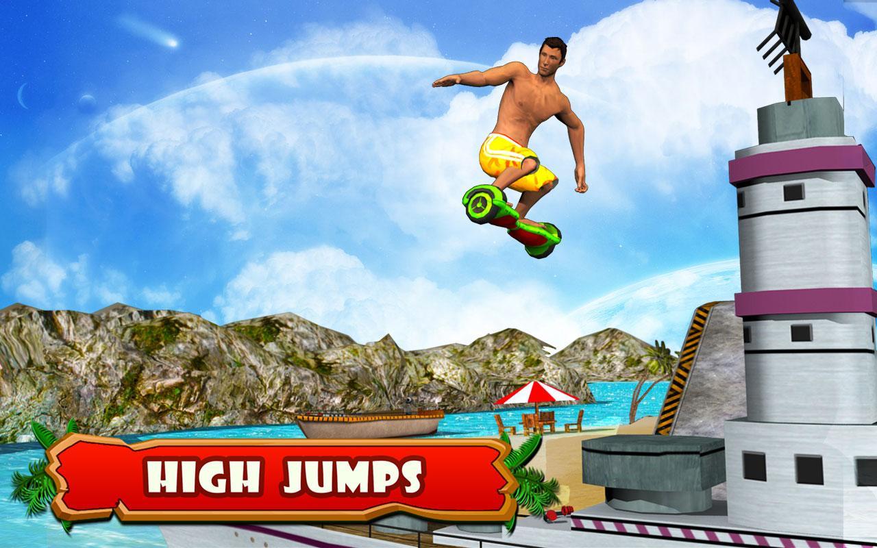 Hoverboard Stunts 2016 Game Screenshot