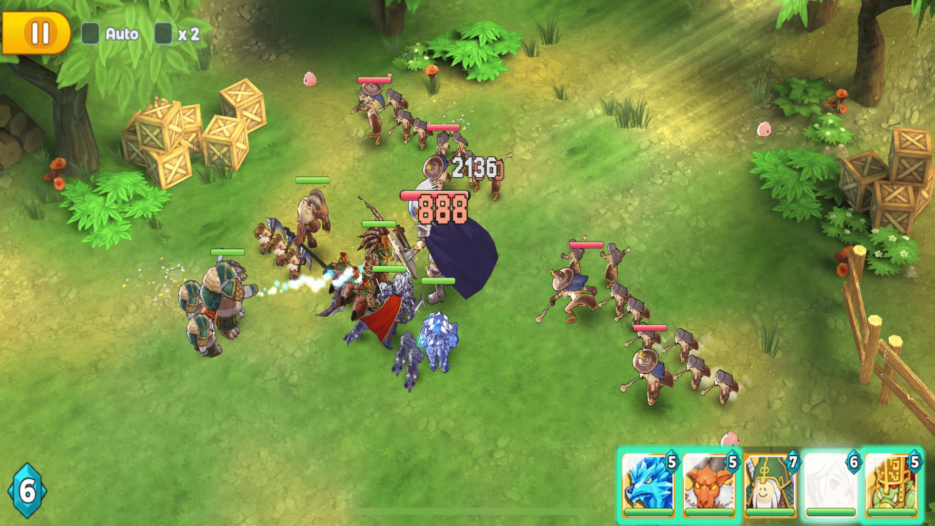 Screenshot of Ragnarok Tactics