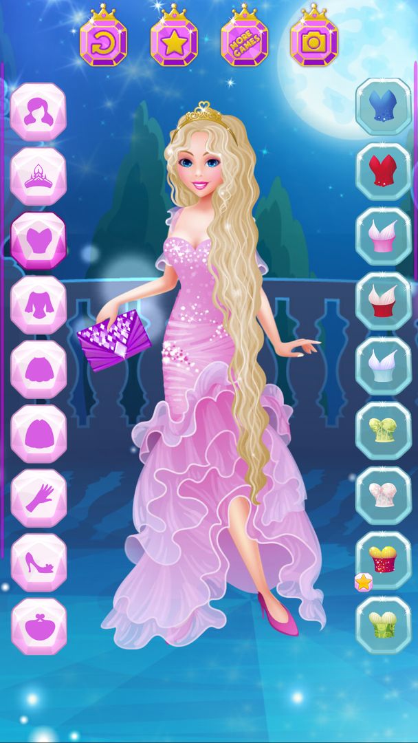 Cinderella Dress Up Girl Games ภาพหน้าจอเกม