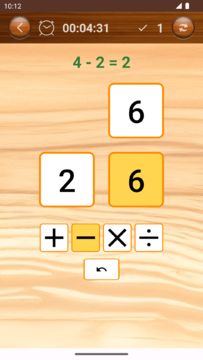 24 Game - Classical math game Game Screenshot