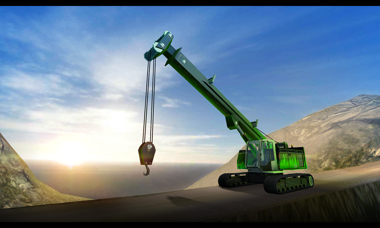 Curvy Construction Hill Climb Game Screenshot