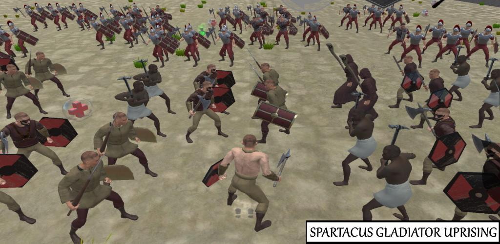 Banner of Levantamiento de gladiadores de Spartacus: RPG Combate cuerpo a cuerpo 1.3