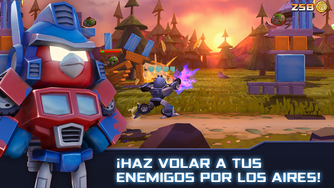 Screenshot 1 of Angry Birds Transformers 2.27.1