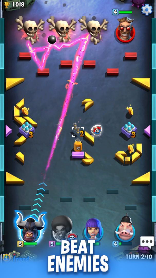 Boom Bricks screenshot game