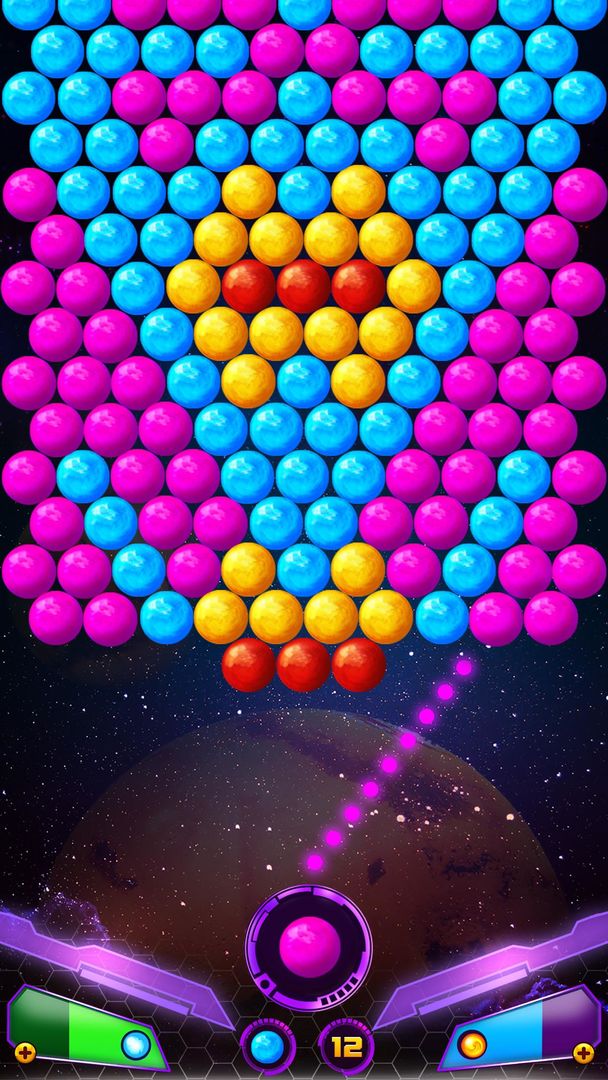 Screenshot of Bubble Shooter Spark