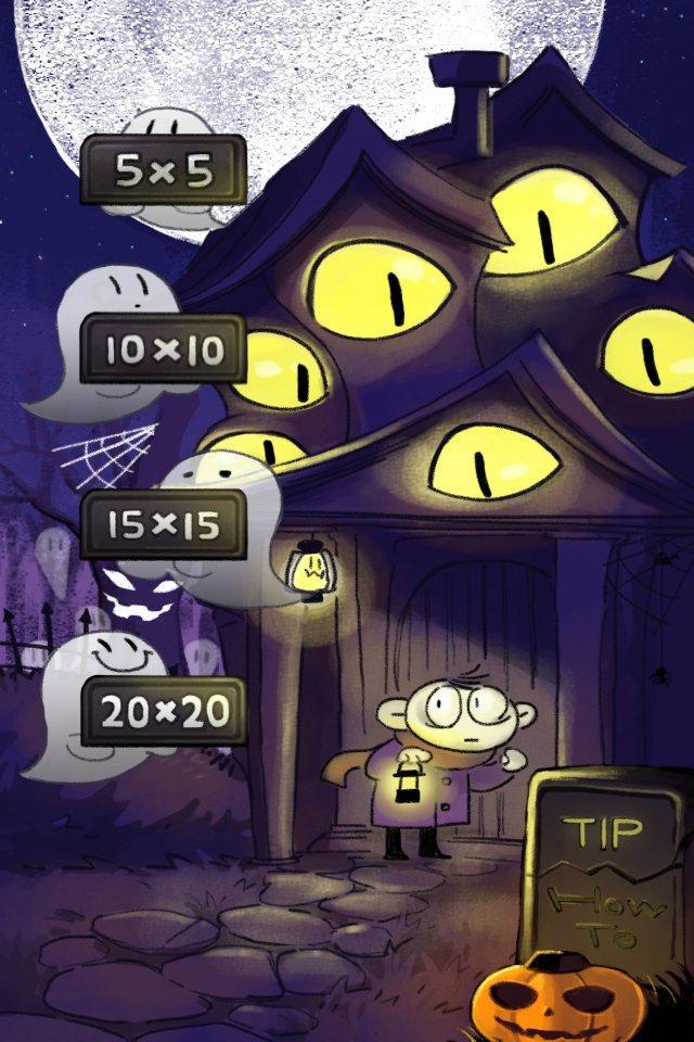 Picross Wall : Ghost House screenshot game