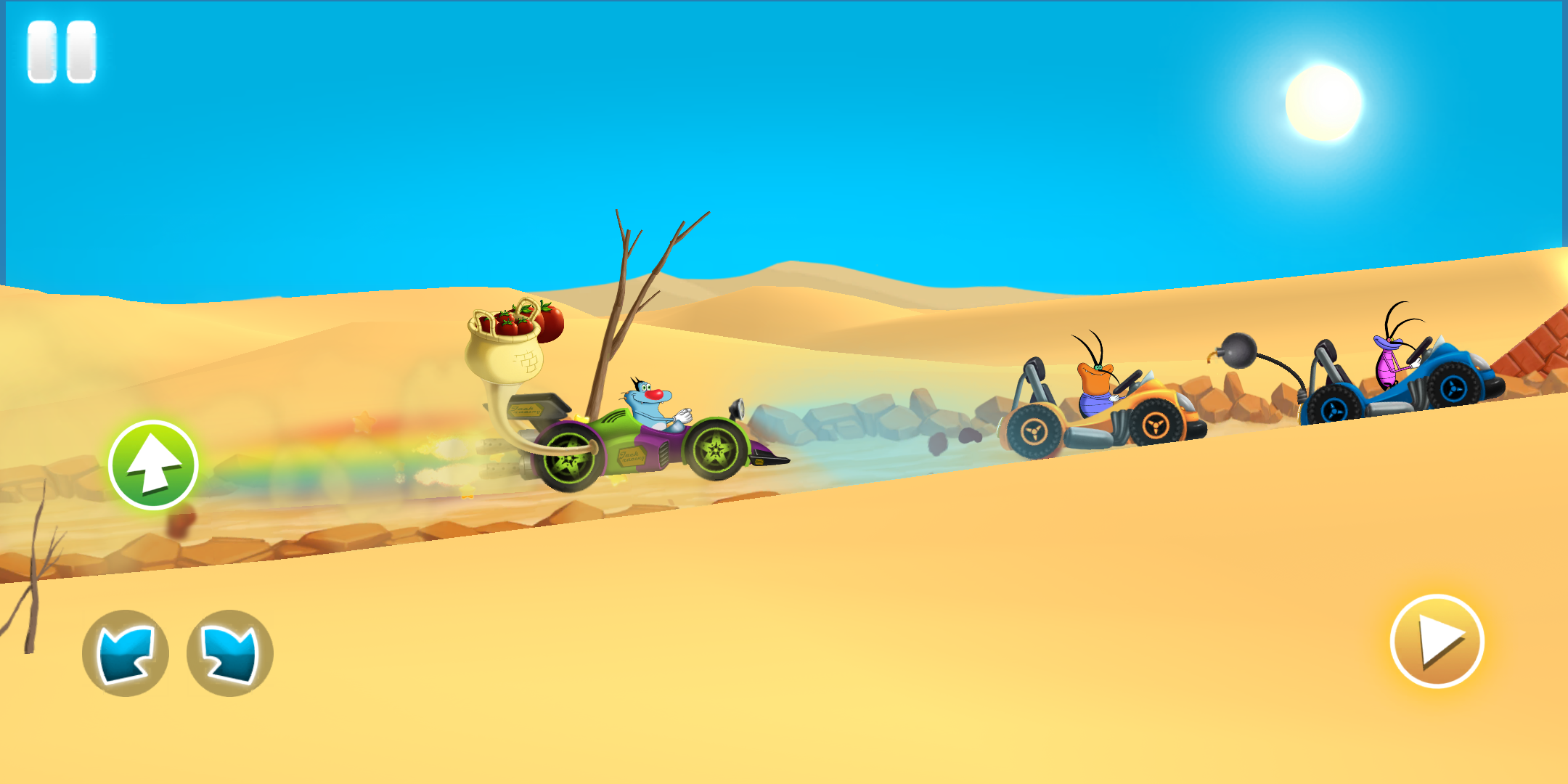 Oggy Super Speed Racing (The O Game Screenshot