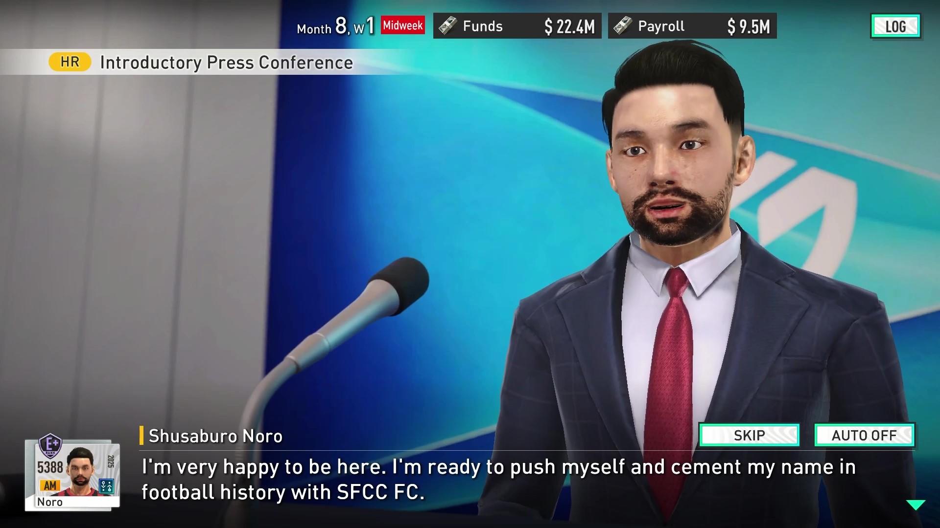 SEGA FOOTBALL CLUB CHAMPIONS Game Screenshot